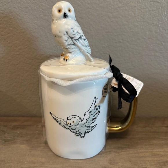 Rae Dunn Other - Rae Dunn Harry Potter Hedwig Double Sided Mug